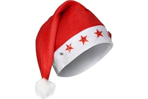 DEGUISE TOI - Bonnet étoiles Lumineuses Père Noël - Bonnets/Capuches/Cagoules