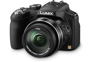 Panasonic Lumix FZ200 Appareil photo bridge avec écran LCD 3" Noir 12 MP, zoom optique 24x