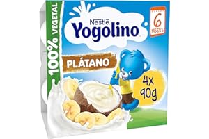 NESTLE YOGOLINO Coco Plátano, desde 6 meses, 4x90g