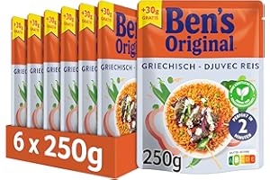 ‎BEN'S ORIGINAL BEN'S ORIGINAL™ Express Greek Djuvec Rice 6 x 250 g Promotion