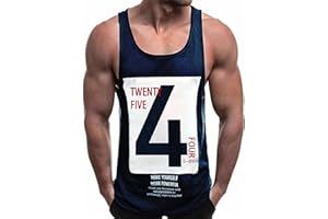 HOTCAT Tank Top Herren Muskelshirt Tankshirt T-Shirt Ärmellos Weste Muskelshirt Stringer Fitness…