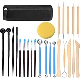 25 Pieces Polymer Clay Tools Modeling Kit Sculpture Clay | Polymer Clay Modeling for Sculpture Crafts, Beginners, DIY