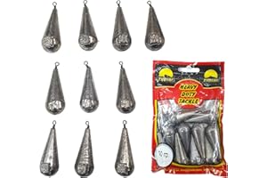 PRO FILSTAR Plomos Pesca 10 x 60g - Plomos de Pesca con Pesca Giratorio - Plomo Pesca Carpa - Carpfishing Pesca Accesorios - Fishing Kit de Pesca Completo Mar - Aparejos de Pesca Fondo – Pescar