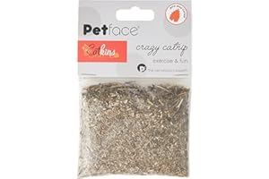 Petface (Catkins by Petface) Crazy Catnip Natural Wild Catnip, Safe Stimulation for Pet Playtime,15 g (Pack of 1)