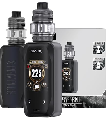 Smok Priv M17 2 ml 60w Starter Kit E-Cigarette with Atomiser Includes BTKSY  Keyring / No Nicotine