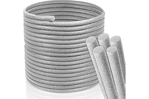 STORYSTORE 10 Meter PE Rundschnur Dichtung, Ø10mm Fugenschnur Füllschnur Fugenfüllprofil Schaumstoff rund für Spalt und Fuge Beton Füllung