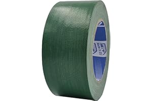 ACIT Nastro telato super 50 mm x 25 m, nastro telato rinforzato, Duct Tape, Nastro Telato Americano: Riparazioni, Fissaggio e Imballaggio ad alta tenuta (Verde)