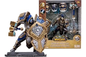 MCFARLANE World Of Warcraft 6In WV1 Human: Paladin/Warrior|