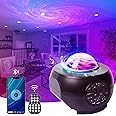 BrightArk Galaxy Projector with 14 Lighting Modes, Remote Control and Timer Star Projector, Star Speed Control LED Night Light,Bluetooth Galaxy Light Projector Decoration for Kids Bedroom, Party