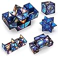 pearoft 2 in 1 Starry Sky Magic Cube Planet Infinity Cube Transforming Cubes 3D Puzzle Cube - Creative Gift for Kids Adults