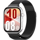 Rongep [Milano Loop] Huawei Watch Fit 5/Fit 5 Pro/Fit 4/Fit 4 Pro/Fit 3 ile Uyumlu Kordon Manyetik Tasarımlı Terletmeyen Fit 