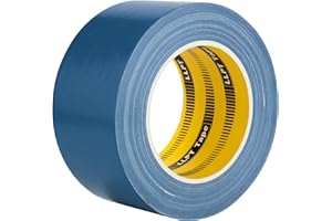 LLPT Nastro adesivo in tessuto qualità premium 60 mm x 30 m x 0,23 mm adesivo senza residui, forte, colore blu scuro (DT249)