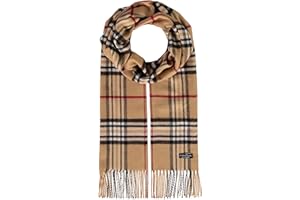 FRAAS Cashmink Schal 35 x 200 cm - Weicher als Kaschmir - Made in Germany - Schal kariert für Damen und Herren - Perfekt für Herbst und Winter