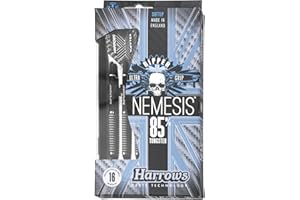 HARROWS Lot de 3 Flechettes Nemesis Poids 18 grs Taux de Tungsten 80 % Type de Pointe Plastique