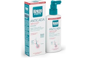 Kerzo Forte - Tónico en Spray Anticída - Sin Aclarado, Multiplicador de Crecimento Cientificamente Demostrado, para Todo Tipo de Cabello, Blanco