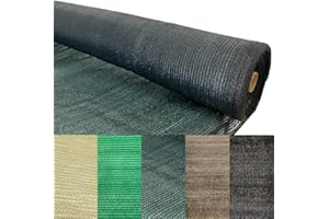 Keroppa, Malla de Ocultación, 90% de Sombreo, 1x100 m, Malla de Sombreo para Jardín, Patio, Agricultura, Resistente, Reducción Temperatura, Protección Sol, Transpirable, Proteccion UV, Verde Oscuro