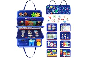 RONSTONE Busy Board Montessori âge 1 an: 8 en 1 Jeux Montessori pour Enfant 2 3 4 Ans, Jouets Dactivité et de Développement Cadeau pour Garçons Filles