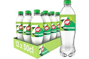 7UP Sans Sucres Bouteilles 12x50CL