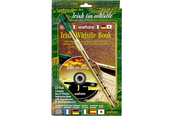 Waltons 1514 Pack de Flûte irlandais + CD Cuivre