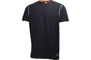 Helly Hansen Workwear Leichtes T-Shirt Oxford robustes Arbeitsshirt 590, Größe M, marine, 79024