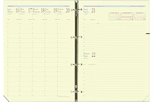 Quo Vadis - Recharge - TIMER 29 PRESTIGE - Organiseur de bureau - Semainier - 21x29,7 cm - Année 2022-2023