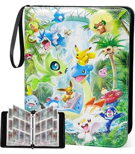 Sammelkarten Album 900 Karten - Mit Reißverschluss Wasserdicht