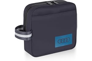 AUDI COLLECTION Audi 3152300300 Utilitytasche Utensilientasche Tasche, mit Audi Ringe Logo, grau