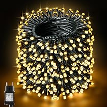 Produktbild von Oxled Lichterkette Außen 10 100LED, Warweiß Lichterkette Außen Stro
