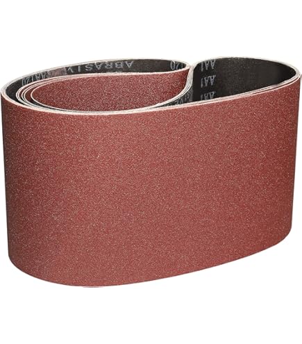 Bande Abrasive 100 X 915 Mm, Bandes Abrasives Mixte (3x Grains 80/120/150/240/400) Pour Ponceuses à Bande(15 Pièces ) - Bricolage