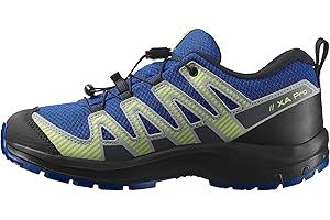 Salomon XA Pro V8 ClimaSALOMON Waterproof Unisex Multifunktions-Kinderschuhe, Präzise Passform, Grip in jedem Gelände, Sportlicher Look