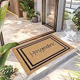 Decovetro Hoşgeldiniz Desenli Kapı &Ouml;n&uuml; Halı Paspas 40 x 60 Cm