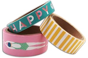 DRAEGER PARIS 1886 Toga Masking Tapes, Washi, Multicolor, 6,7 x 8,5 x 4,7 cm