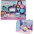 Gabby’s Dollhouse, Primp and Pamper Bathroom with MerCat Figure, 3 Accessories, 3 Furniture Pieces and 2 Deliveries, Kids’ Toys for Ages 3 and above