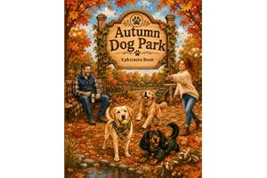 Autumn Dog Park Cut & Collage Ephemera Book: 250 High-quality Images for all Dog Lovers of the cozy Season - suitable for scr