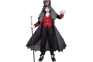 W WIDMANN MILANO Party Fashion - Kostium dziecięcy Władca Wampirów, Gotyk, Krwiopijca, Mroczny Hrabia