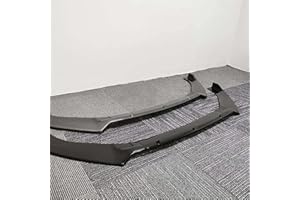 KJGE Auto Frontspoiler Frontlippe Spoiler für VW Golf 7 7.5 MK7 MK7.5 GTI GTD R R-Line 2012-2020 | FrontstoßStange Splitter FrontstoßStangenlippe Autoantikollisionsschutz