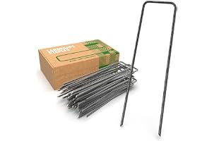 GardenGloss Markankare i Stål (250 St) - Robusta - 100 x 20 mm, Ø 2 mm