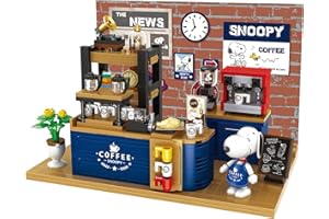 BlueBrixx Pro 107367 – Barista Snoopy in mattoncini – 520 pezzi