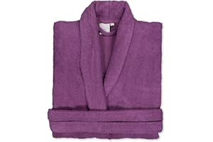 BOSKIMO - Albornoz Unisex - Albornoz de Ducha para Hombre o Mujer - 100% Algodón - Rizo y Terciopelo - Disponible con Capucha