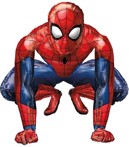 Hüpfball 'Spiderman' 26 Zoll: Kletter- Und Springball Für Kinder | Geformter Folienballon