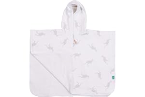 ‎URBAN KANGA Urban Kanga Badeponcho Baby mit Kapuze Zweiseitiges Poncho Kinder 1 jahr