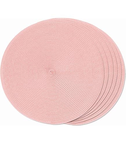 Set De 6 Sets De Table PVC 30x45 Cm – Antidérapants, Résistants à La Chaleur, Lavables – Protection Table, Vert - 4