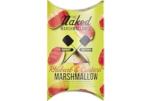 THE NAKED MARSHMALLOW CO. Rhubarb & Custard Gourmet Marshmallows