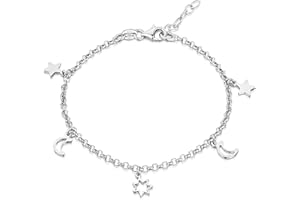 Amberta Cavigliera con Ciondoli da Donna in Argento 925