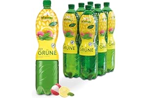‎PFANNER Pfanner Der Grüne – 6 x 1,5 l PET Flasche - Eistee Lemon Lychee aus direkt aufgebrühtem Grüntee - Ice Tea - Vorratspack