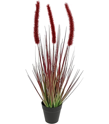 Emerald Kunstplant - siergras - groen - 45 cm | Fun en Feest