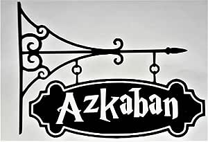 Harry Potter Azkaban Sign 19.7 cm x 26.4 cm.. A4 .. Wall Art Decal ...