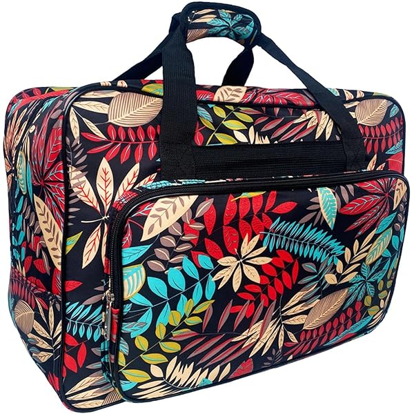 Custodia Antipolvere Per Macchina Da Cucire In Tessuto Oxford Con Tasche Porta-accessori - Copertura Protettiva Con Maniglie, Salvaspazio (Grigio)