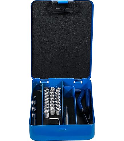 Kit Riparazione Filetti V-Coil M6x1 - Con Trapano, Maschio E Inserti - Foto 3