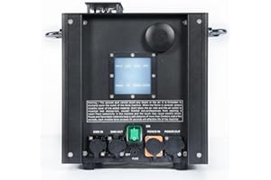 KRIDERISH Pyrotechnikmaschinen, 1PC 750W DMX Wasserdichtes Cold Spark Maschine mit Fernbedienung für Partys Halloween Weihnachten Hochzeiten Sporting Events